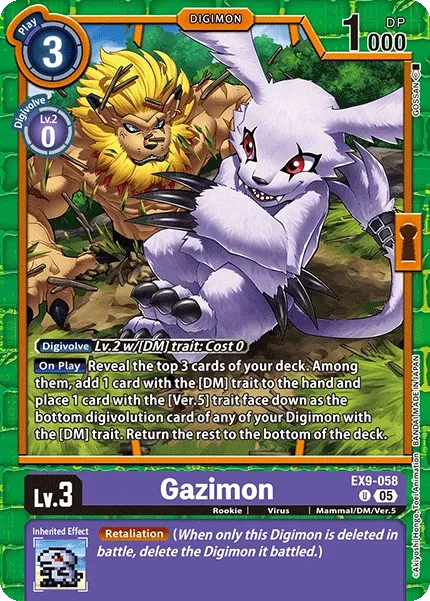EX9-058 Gazimon, UC