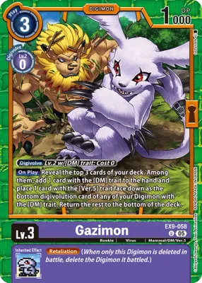 EX9-058 Gazimon, UC