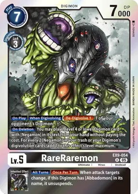 EX9-054 RareRaremon, R