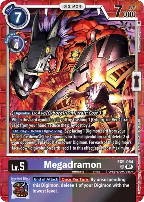 EX9-064 Megadramon, SR