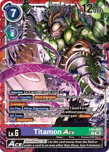 EX9-065 Titamon ACE, R