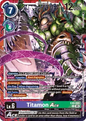 EX9-065 Titamon ACE, R