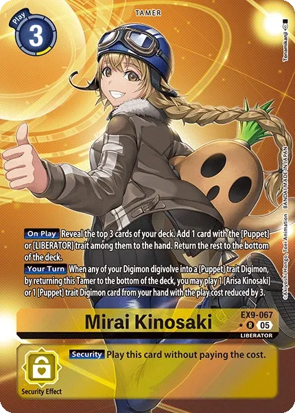 EX9-067 Mirai Kinosaki, R, AA