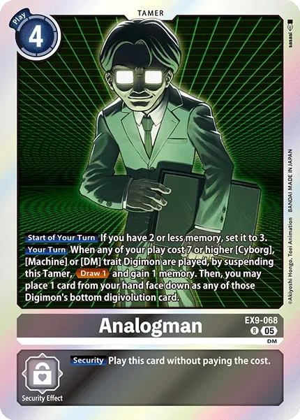 EX9-068 Analogman, R