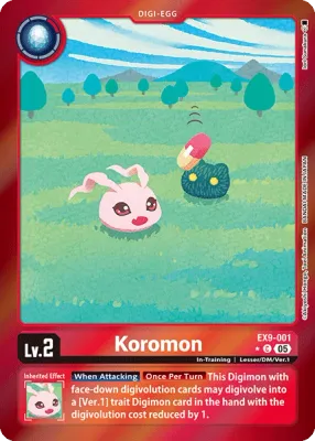 EX9-001 Koromon, Limited Common