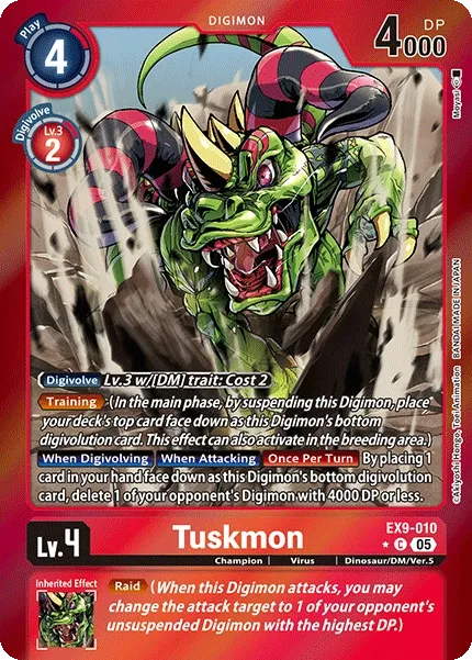 EX9-010 Tuskmon, Limited Common