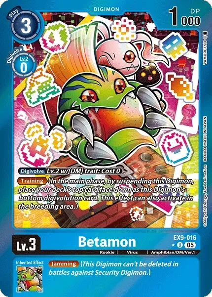 EX9-016 Betamon, Limited Uncommon