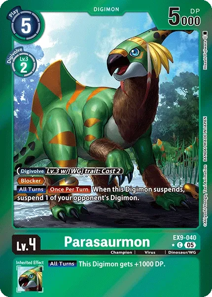 EX9-040 Parasaurmon, Limited Common