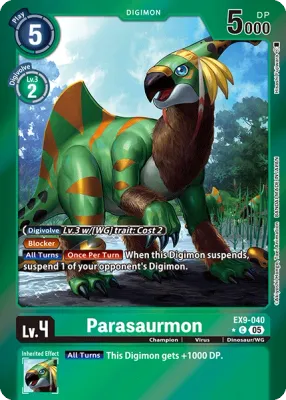 EX9-040 Parasaurmon, Limited Common
