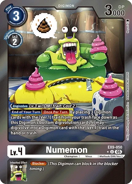EX9-050 Numemon, Limited Uncommon