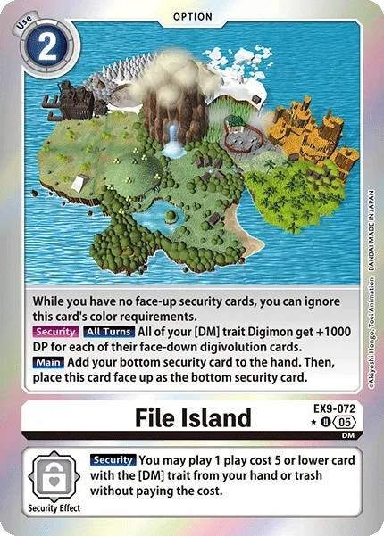 EX9-072 File Island, Limited Uncommon