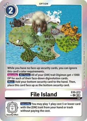 EX9-072 File Island, Limited Uncommon