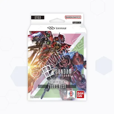 Gundam TCG ST03 - Zeon&#39;s Rush
