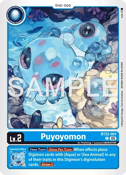 BT22-001 Puyoyomon, Common