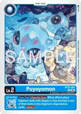 BT22-001 Puyoyomon, Common