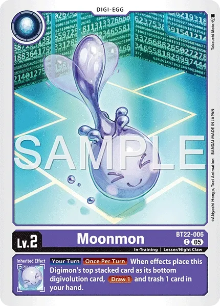BT22-006 Moonmon, Common