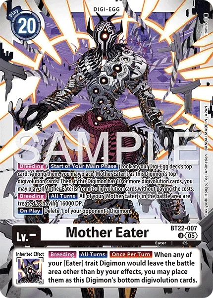 BT22-007 Mother Eater, Uncommon