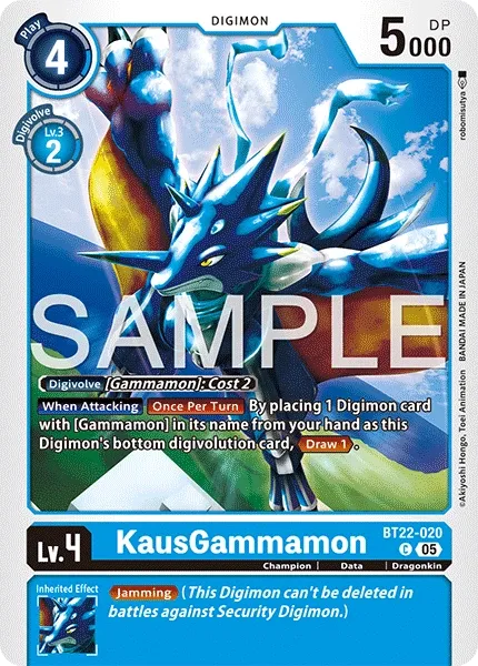 BT22-020 KausGammamon, Common