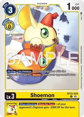 BT22-029 Shoemon, Common