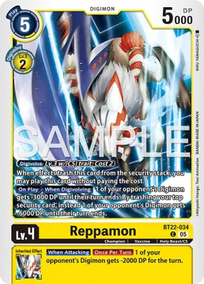 BT22-034 Reppamon, Common