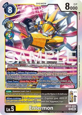 BT22-035 Entermon, Rare