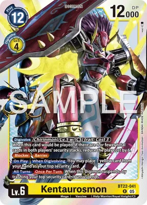 BT22-041 Kentaurosmon, Rare