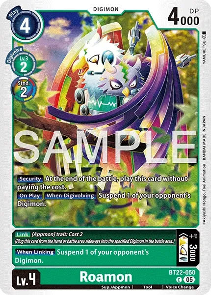 BT22-050 Roamon, Common