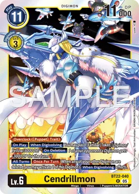 BT22-040 Cendrillmon, Rare