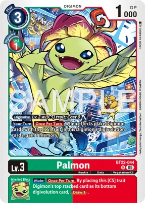 BT22-044 Palmon, Uncommon