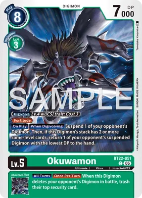 BT22-051 Okuwamon, Common