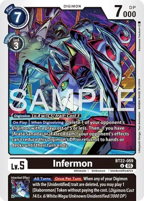 BT22-059 Infermon, Uncommon