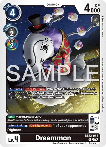 BT22-058 Dreammon, Common
