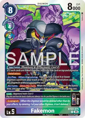 BT22-075 Fakemon, Rare