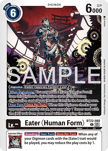 BT22-080 Eater (Human Form), Common