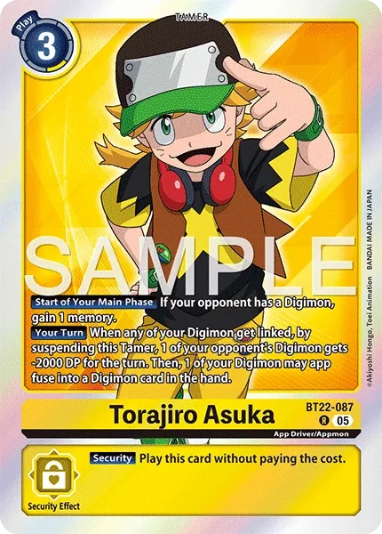 BT22-087 Torajiro Asuka, Rare