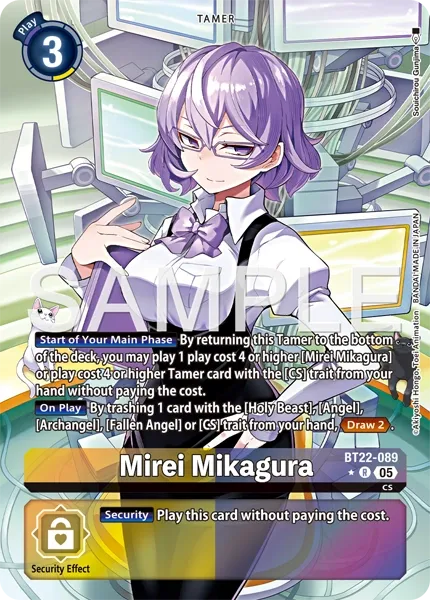 BT22-089 Mirei Mikagura, Rare, AA