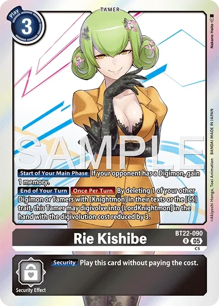 BT22-090 Rie Kishibe, Rare