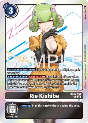 BT22-090 Rie Kishibe, Rare