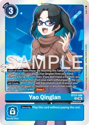 BT22-086 Yao Qinglan, Rare