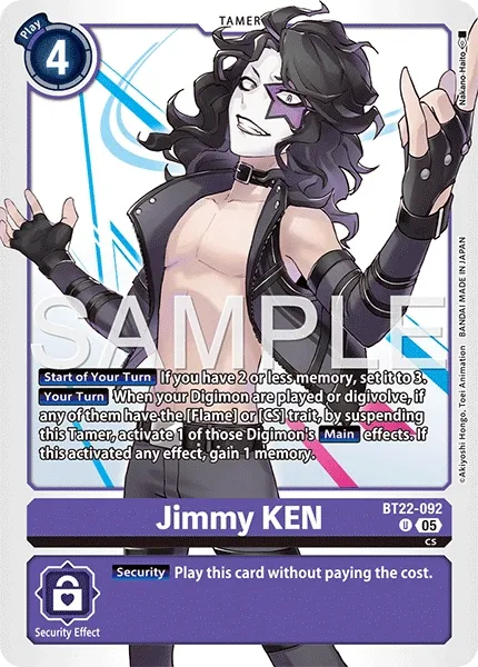 BT22-092 Jimmy KEN, Uncommon
