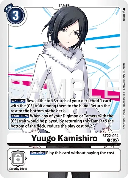 BT22-094 Yuugo Kamishiro, Uncommon