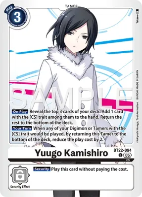 BT22-094 Yuugo Kamishiro, Uncommon