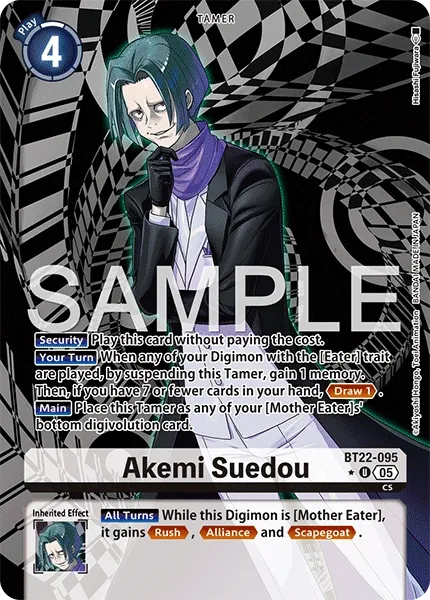 BT22-095 Akemi Suedou, Uncommon, AA