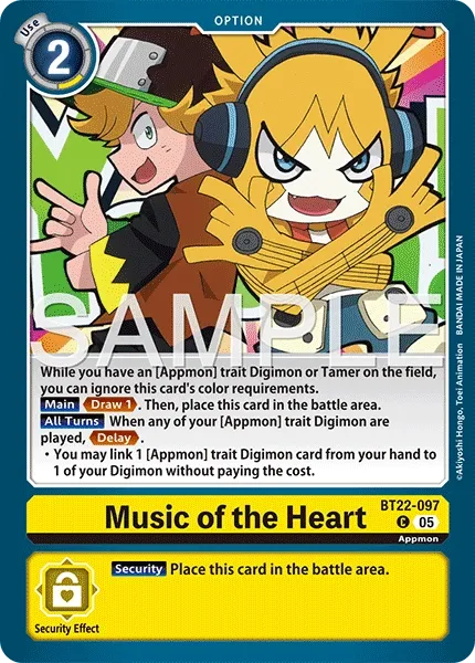 BT22-097 Muisc of the Heart, Common