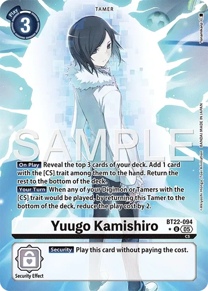 BT22-094 Yuugo Kamishiro, Uncommon, AA