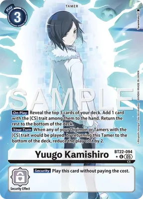 BT22-094 Yuugo Kamishiro, Uncommon, AA