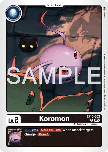 EX10-002 Koromon, Common