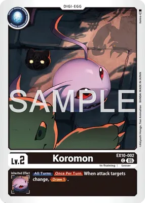 EX10-002 Koromon, Common