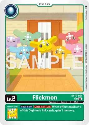 EX10-001 Flickmon, Common