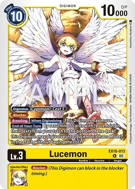 EX10-013 Lucemon, Rare